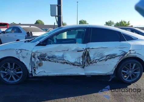 2019 Honda Civic Ex z USA, uszkodzony, nr VIN 19XFC1F33KE216380